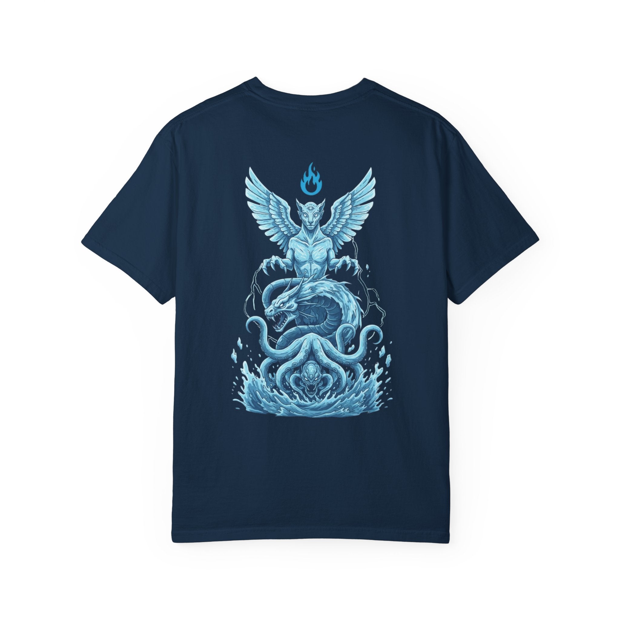 Blue Mana Magic T-shirt — Magic The Gathering Inspired Tee