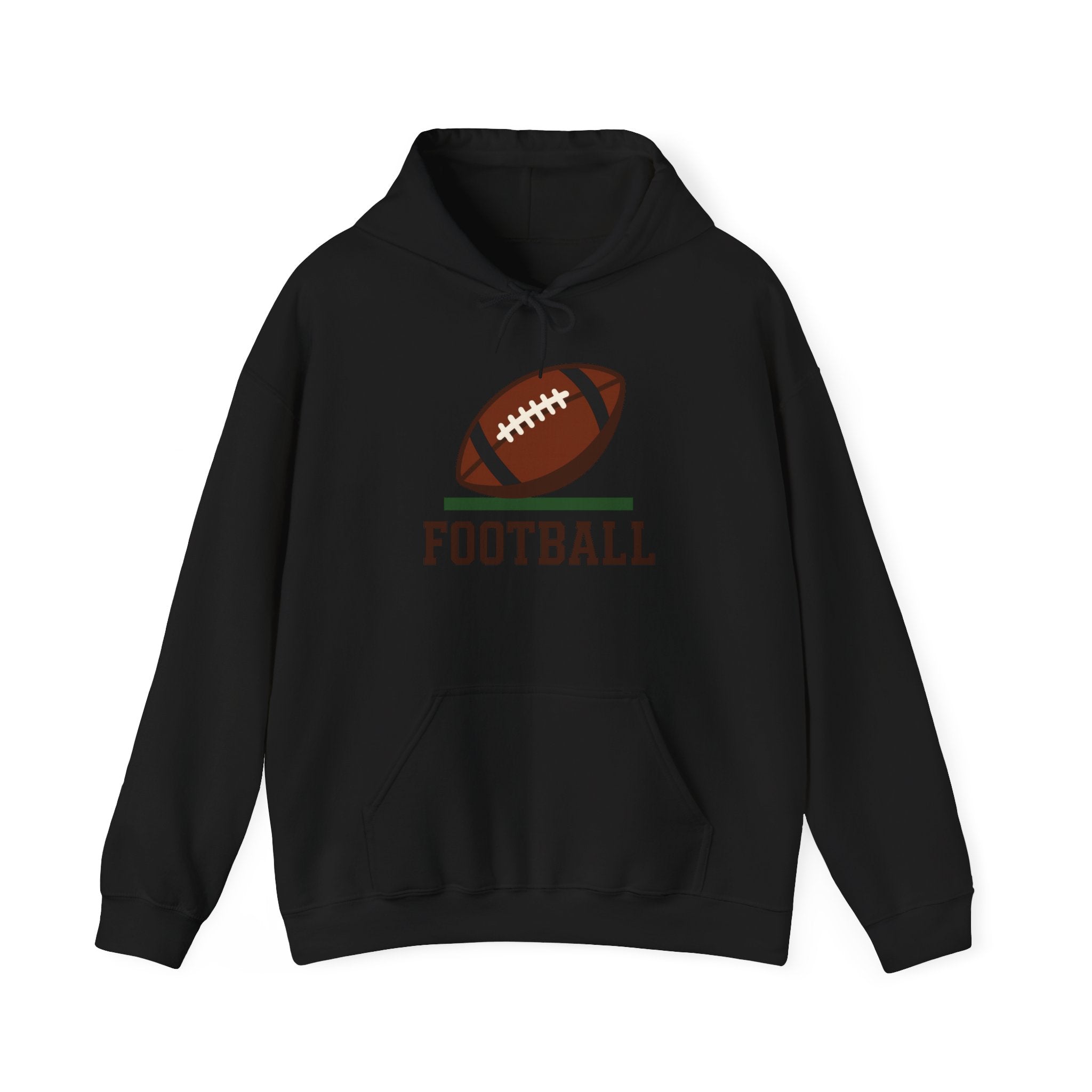 Football Player Personalized Hoodie - Custom Name & Number