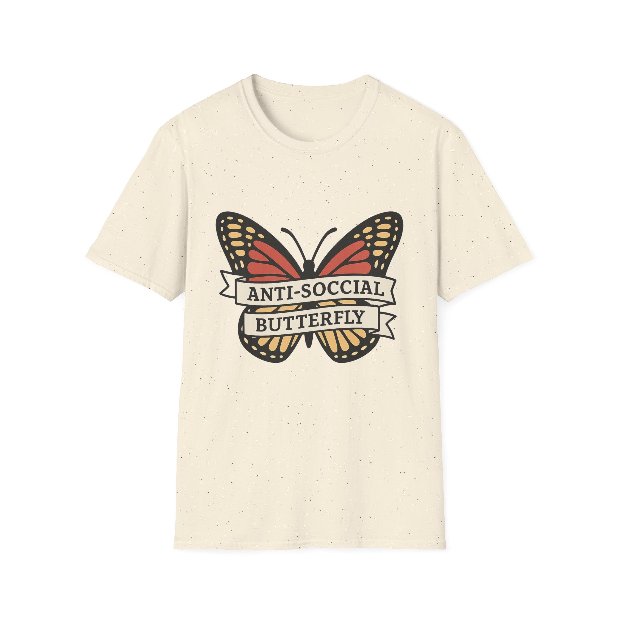 Anti-Social Butterfly Softstyle T-Shirt