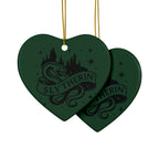 Hogwarts House Crest Ornaments Ceramic Ornament | Slytherin
