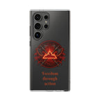 Red Mana Magic The Gathering Inspired Design - Impact-Resistant Phone Case
