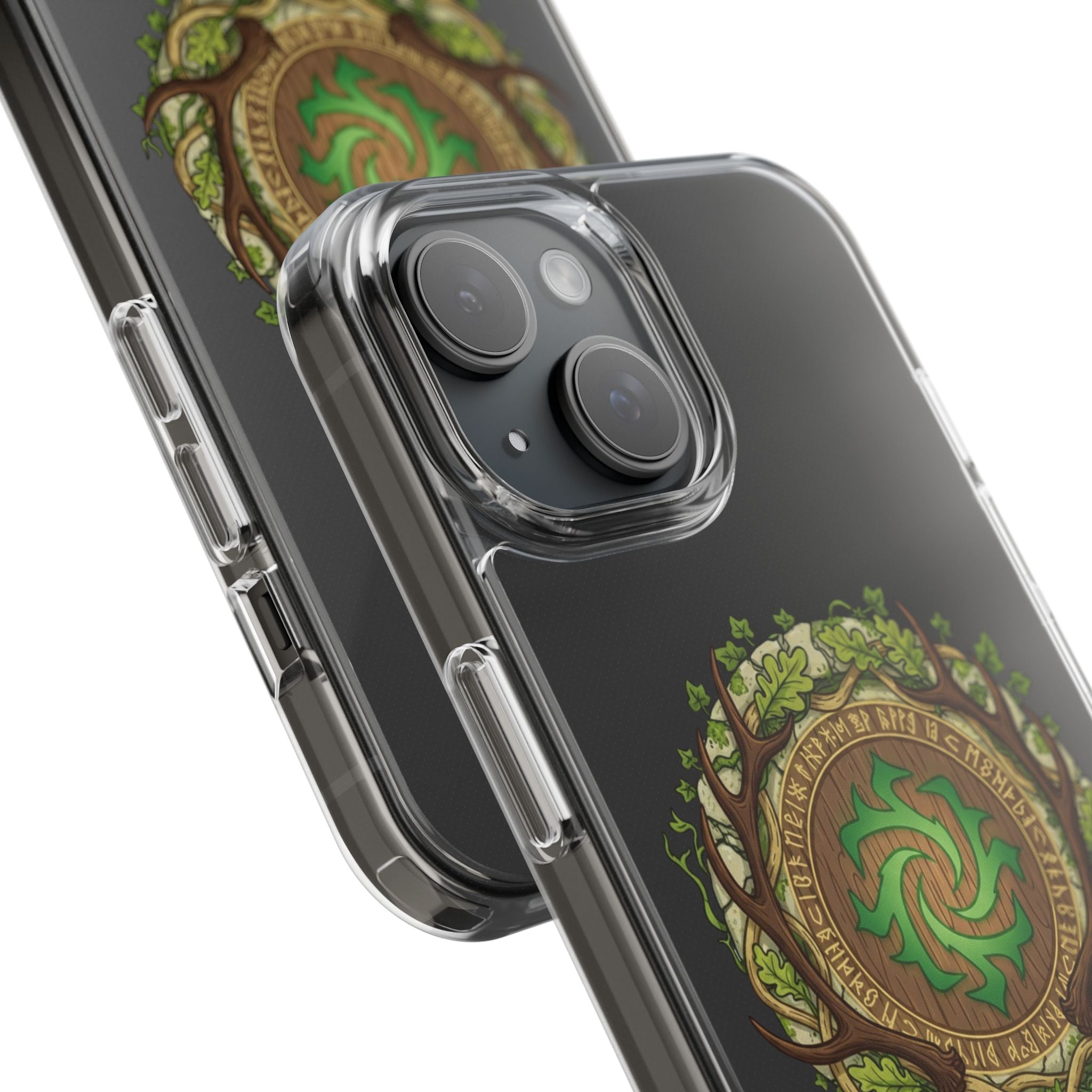 Magic: The Gathering Green Mana Phone Case - Impact-Resistant Protection