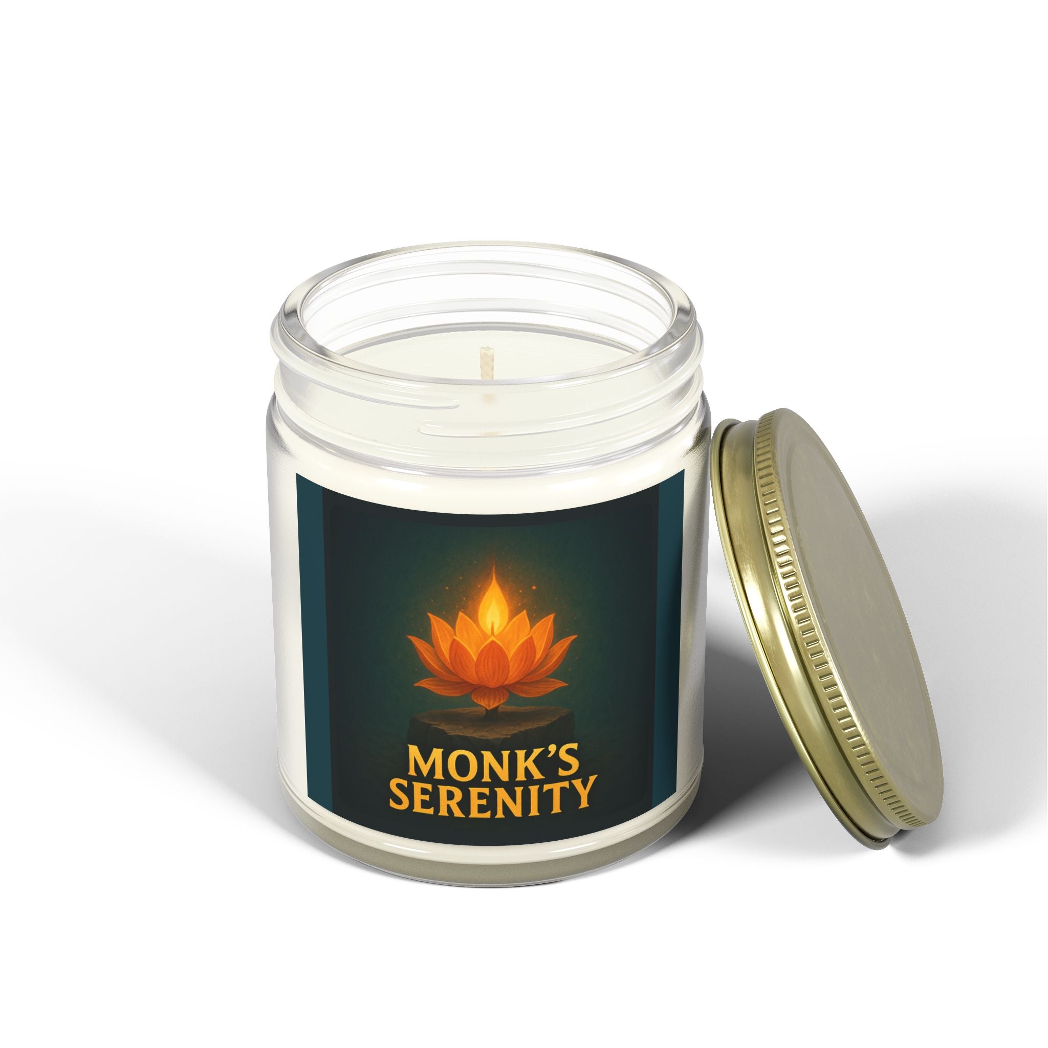 Monk's Serenity Candle - Dungeon & Dragons Inspired Candle