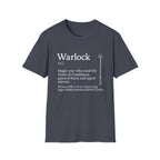 Warlock Class T-Shirt - Funny Dungeons & Dragons Tee