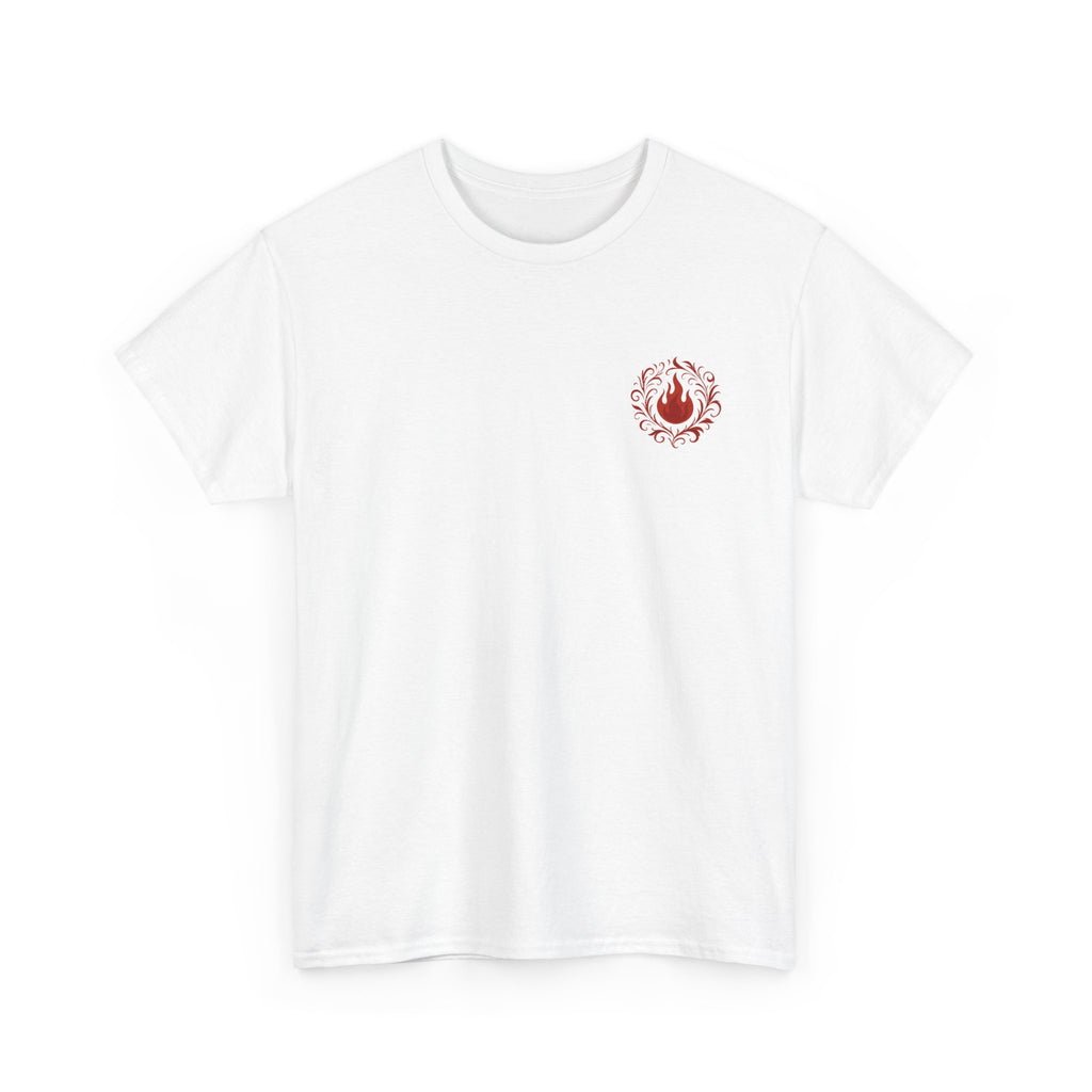 Red Mana Emblem T-Shirt — Impulse • Chaos • Passion • Destruction