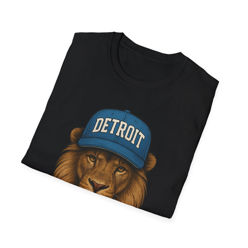 Detroit -Detroit Vs. Everyone- Lions Fan T-Shirt - Lion Mascot