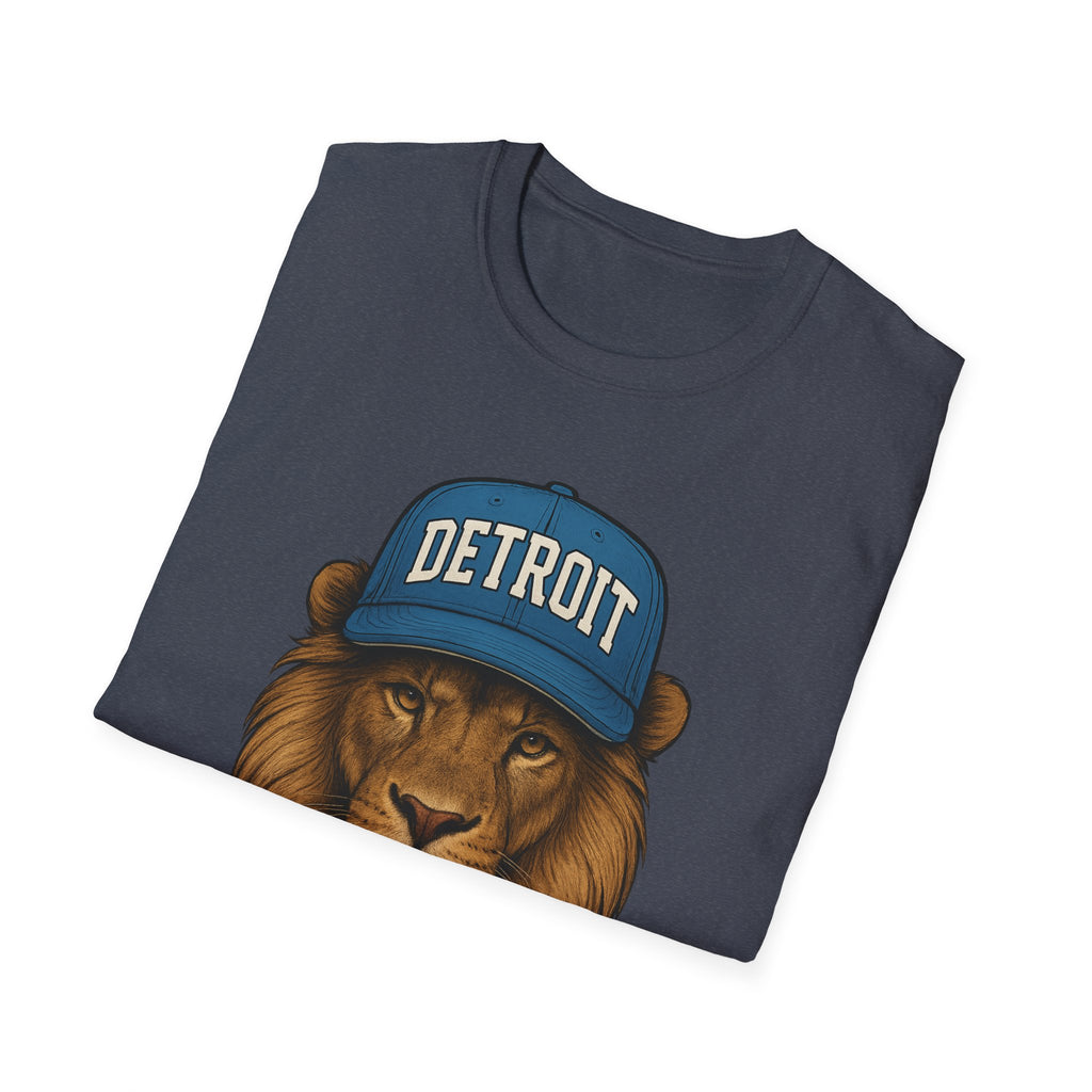 Detroit -Detroit Vs. Everyone- Lions Fan T-Shirt - Lion Mascot
