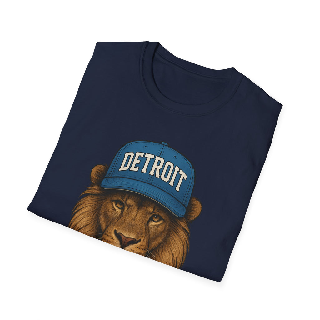 Detroit -Detroit Vs. Everyone- Lions Fan T-Shirt - Lion Mascot