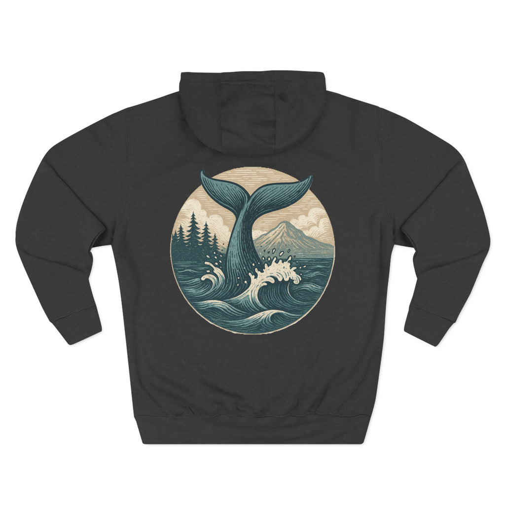 Ocean Adventure Fleece Hoodie, Coastal Wanderer Sweatshirt, Seaside Explorer Hoodie, Nautical Vibes Jacket, Beach Lover Outerwear