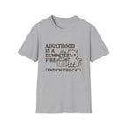 Adulthood Humor is a Dumpster Fire Shirt