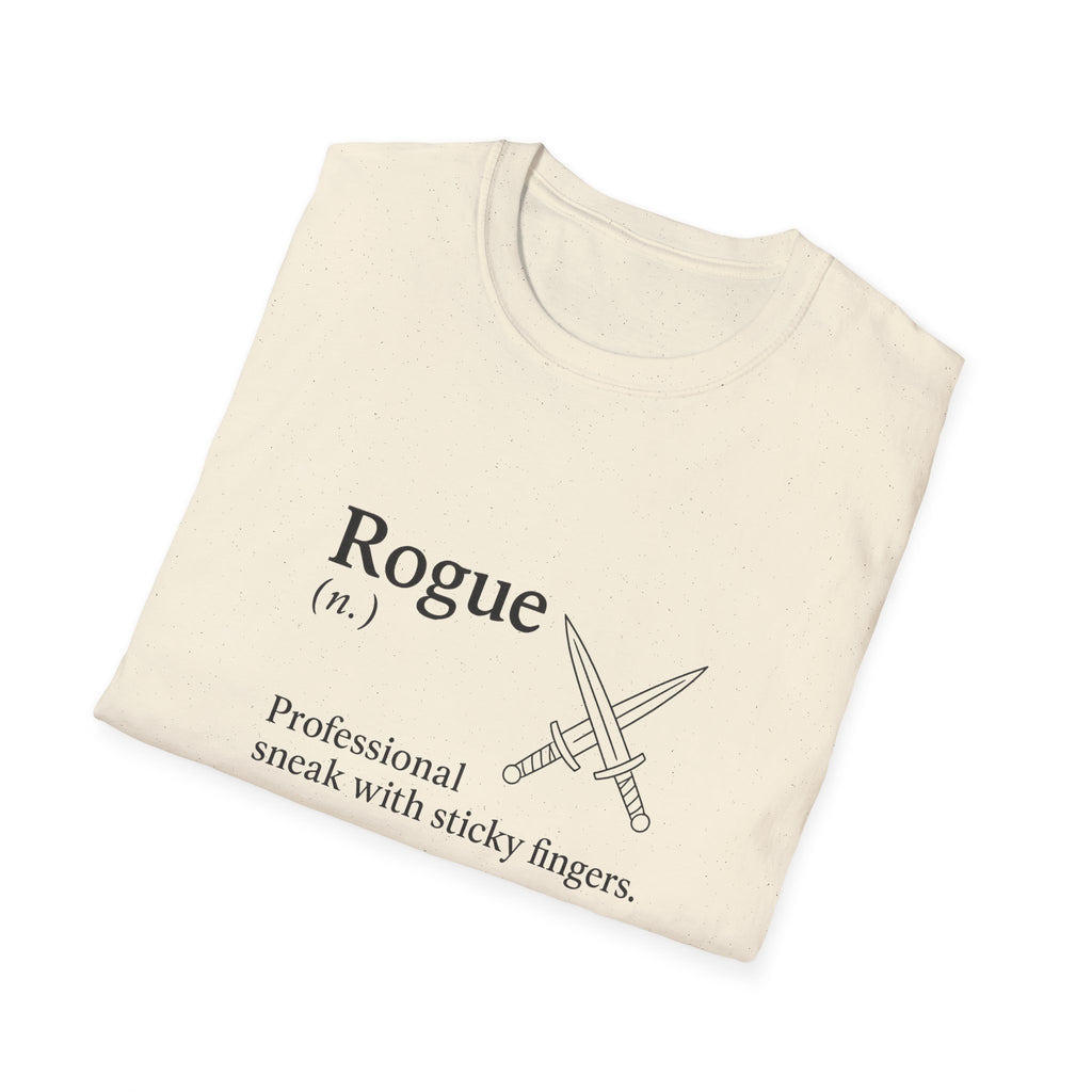 Rogue Class T-Shirt - Funny Dungeons & Dragons Tee
