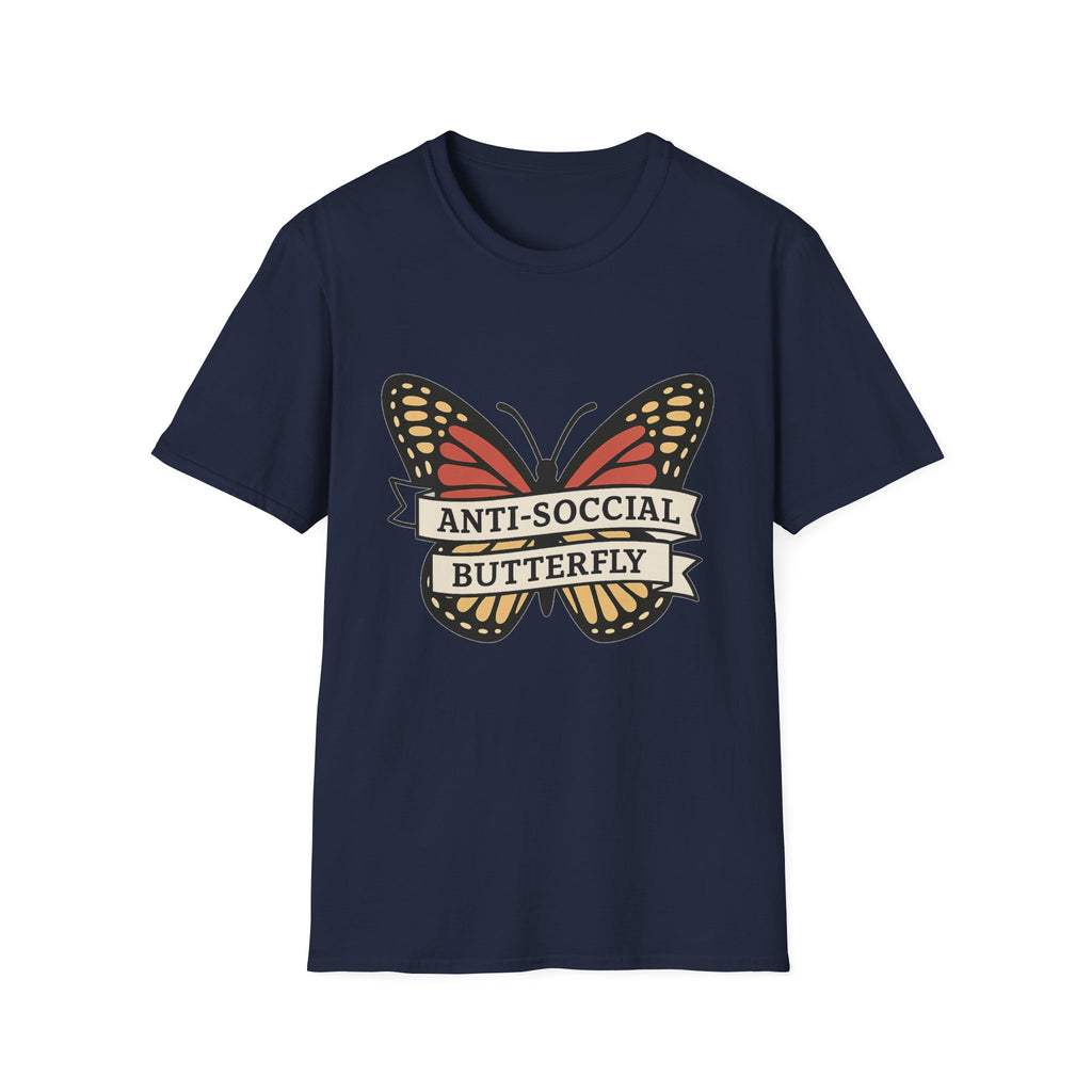 Anti-Social Butterfly Softstyle T-Shirt