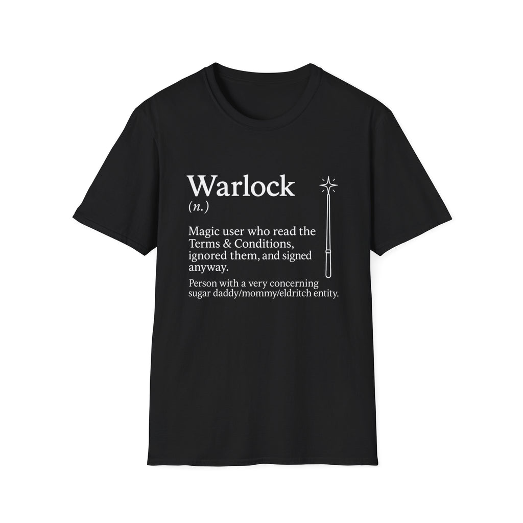 Warlock Class T-Shirt - Funny Dungeons & Dragons Tee