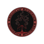 Black Mana MTG Cork Coaster — Round Heat-Resistant Drink Coaster
