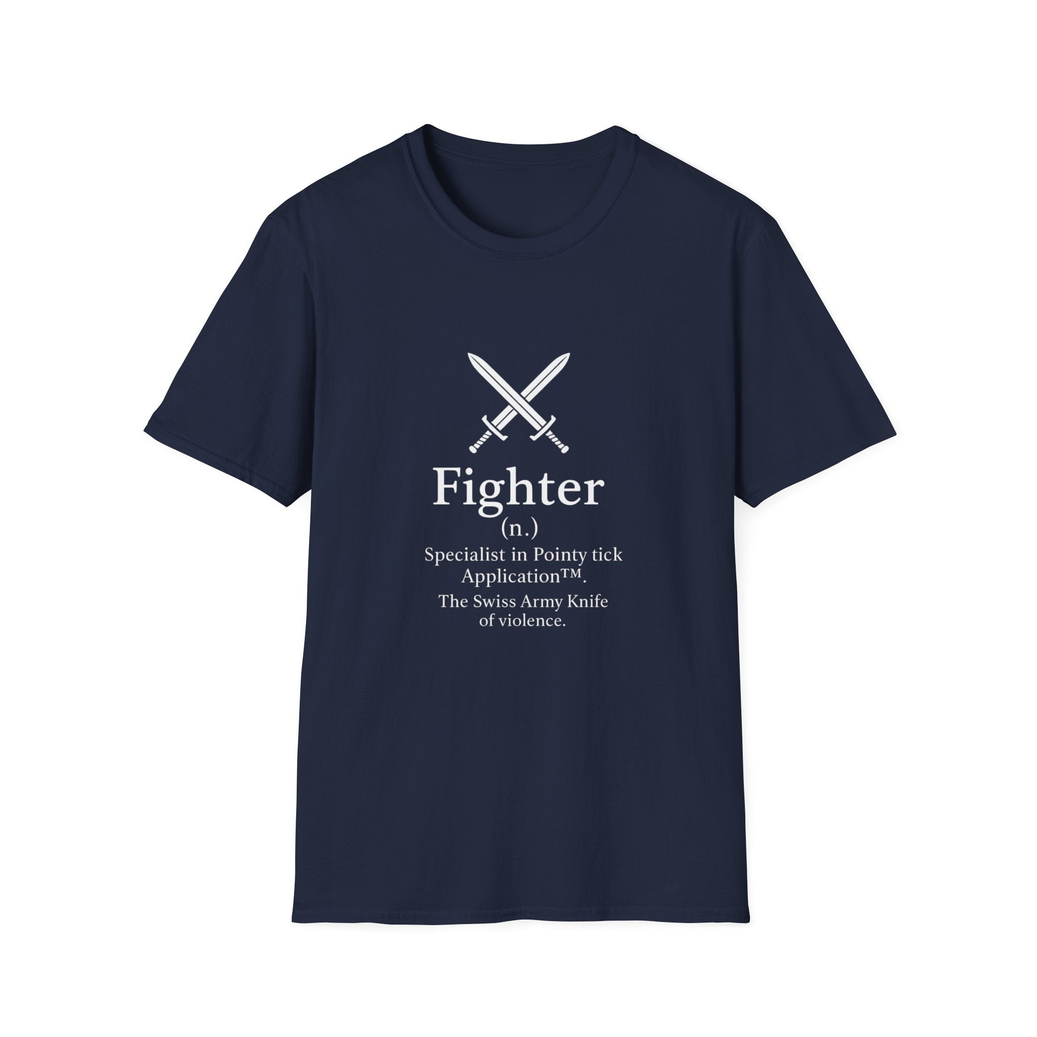 Fighter Class T-Shirt - Funny Dungeons and Dragons Tee