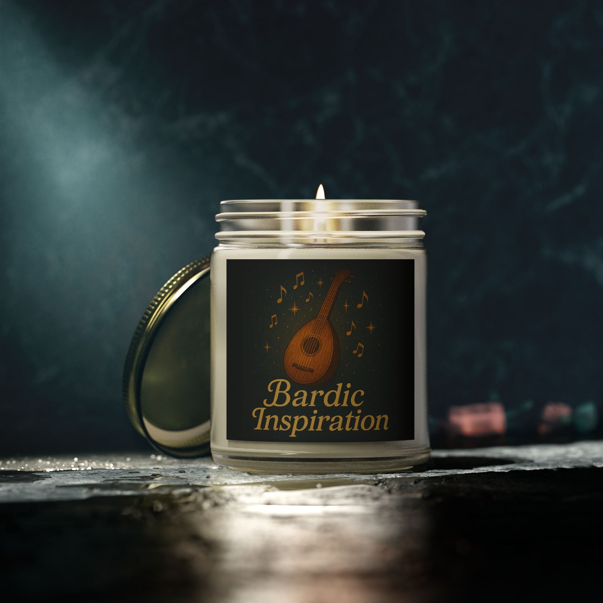 Bardic Inspiration Scented Candle - Dungeon & Dragons Inspired Candle