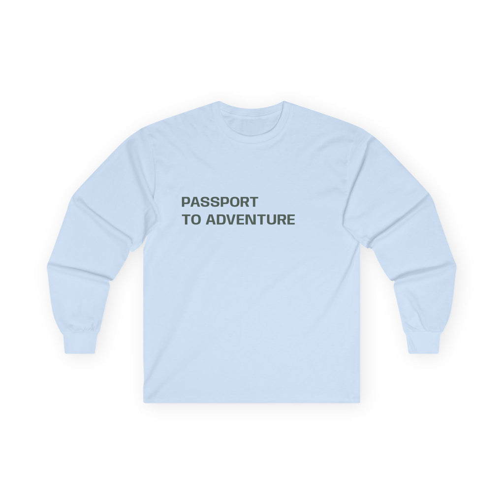 Adventure Long Sleeve Tee, Unisex Outdoors Shirt