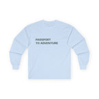 Adventure Long Sleeve Tee, Unisex Outdoors Shirt