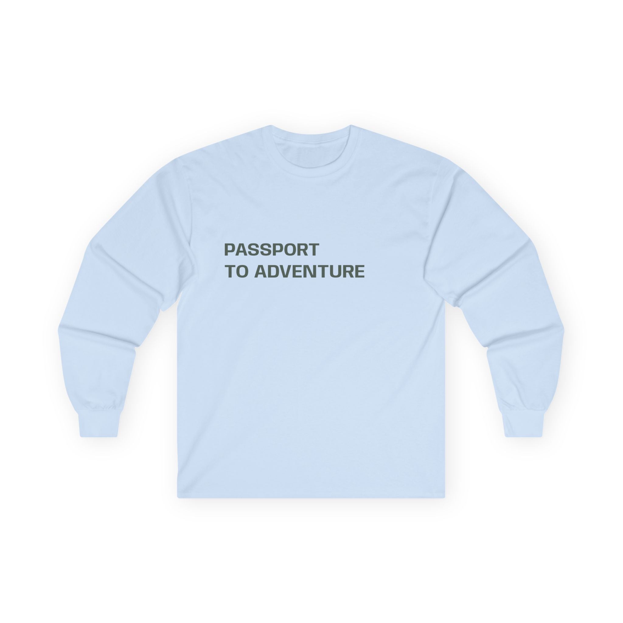 Adventure Long Sleeve Tee, Unisex Outdoors Shirt