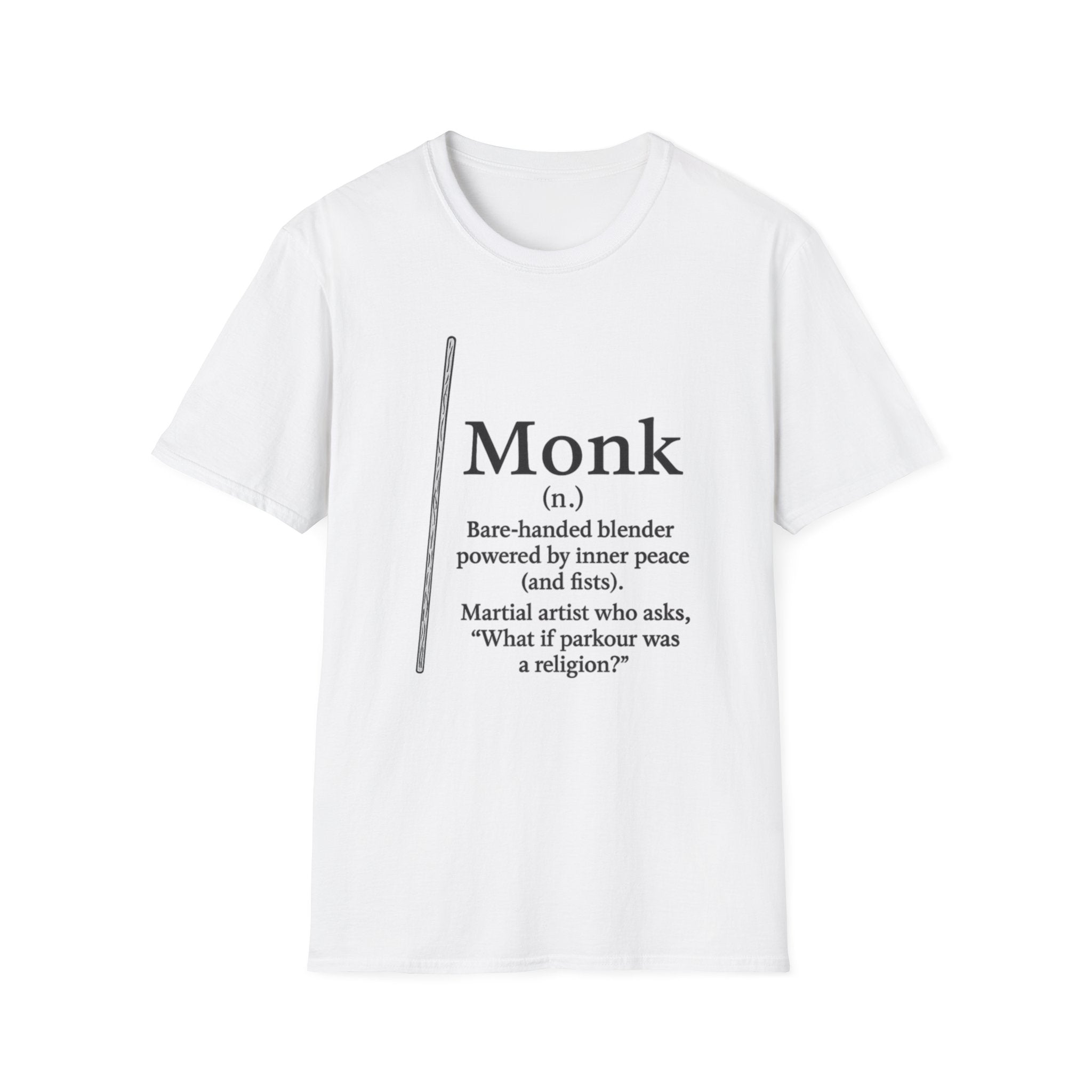Monk Class T-Shirt - Funny Dungeons & Dragons Tee
