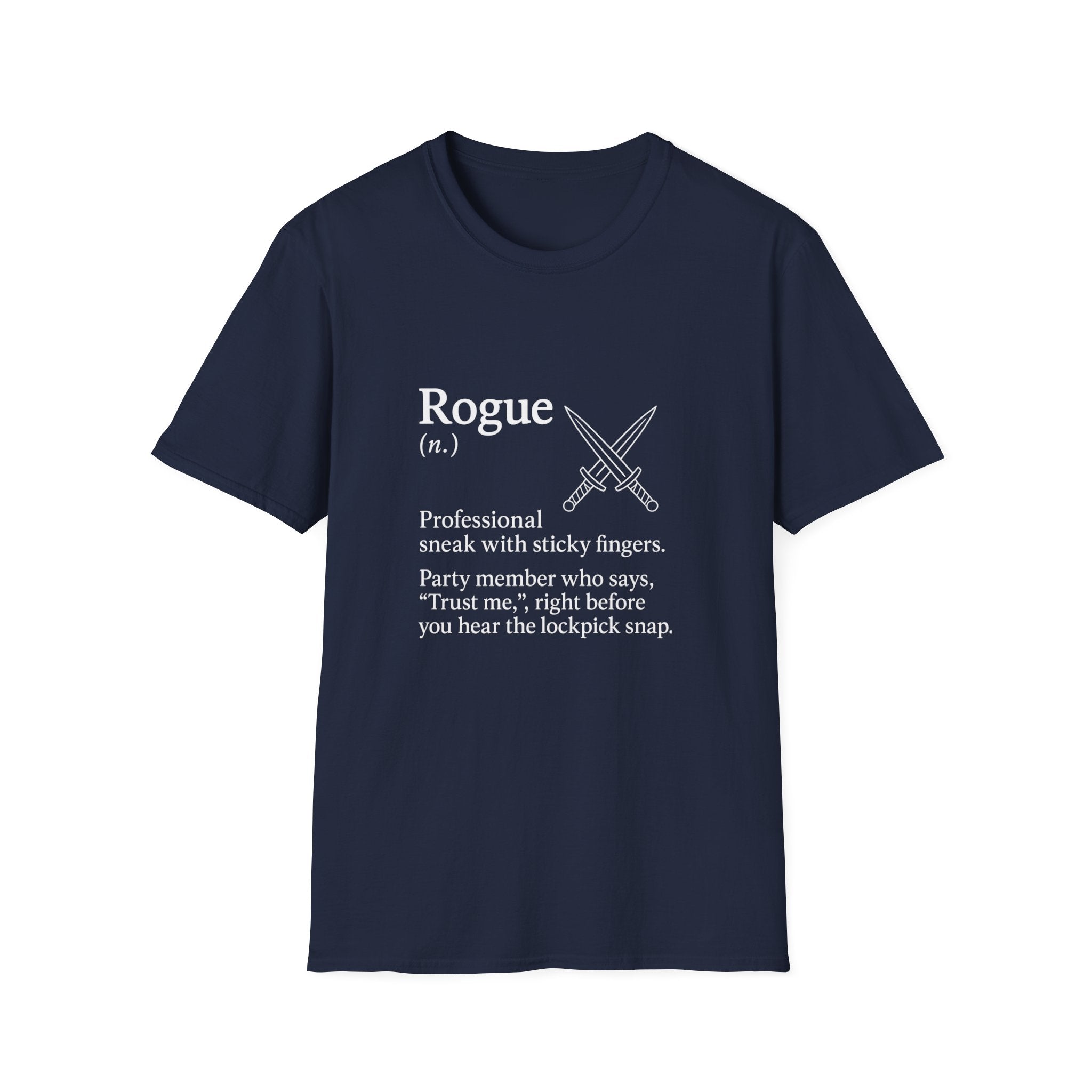 Rogue Class T-Shirt - Funny Dungeons & Dragons Tee