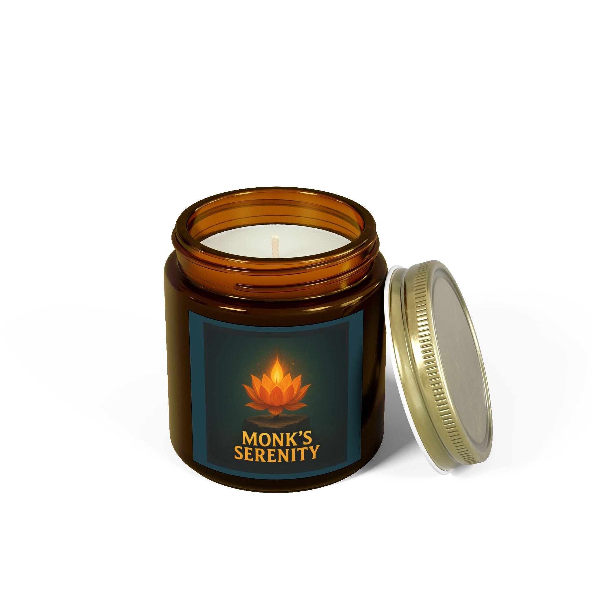 Monk's Serenity Candle - Dungeon & Dragons Inspired Candle