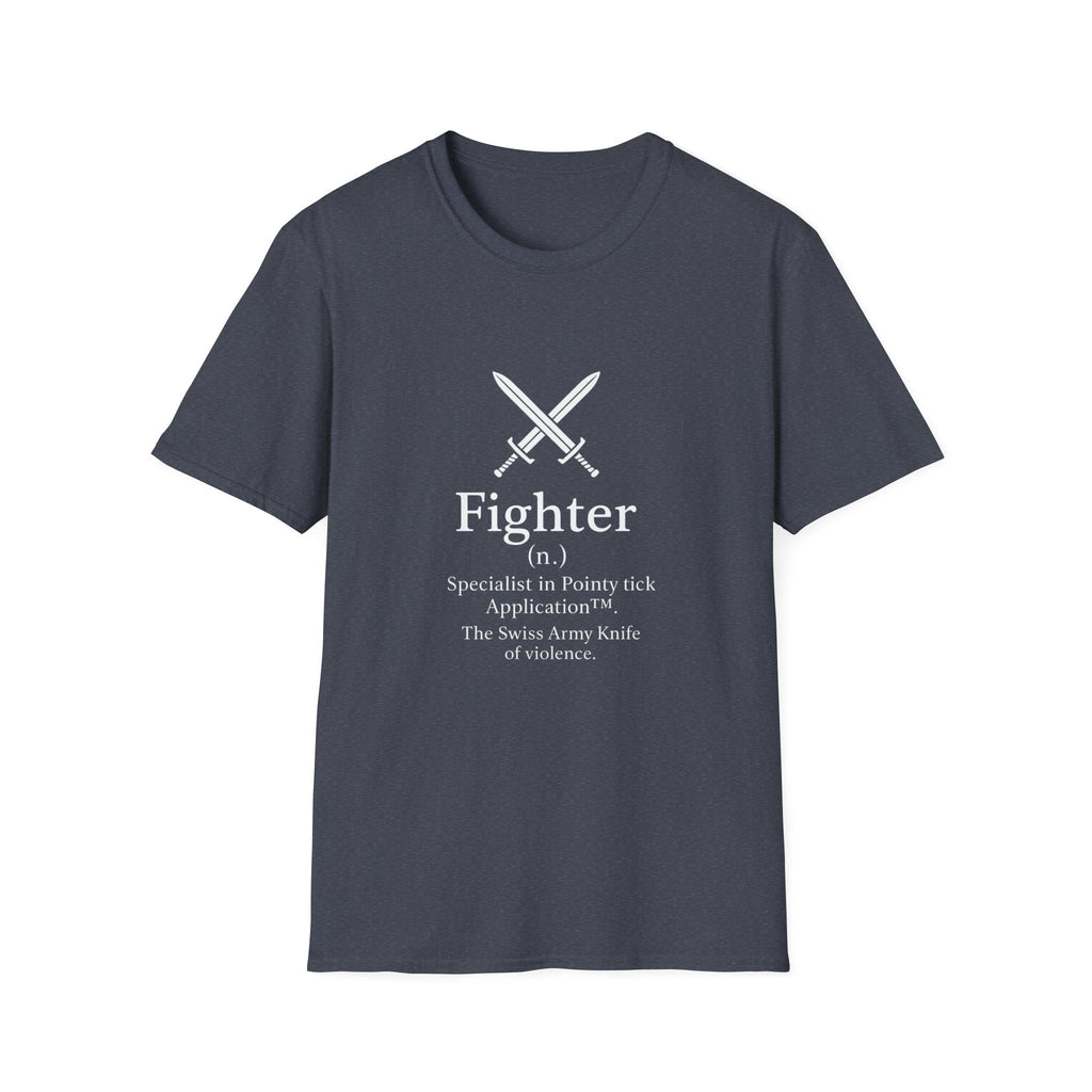 Fighter Class T-Shirt - Funny Dungeons and Dragons Tee