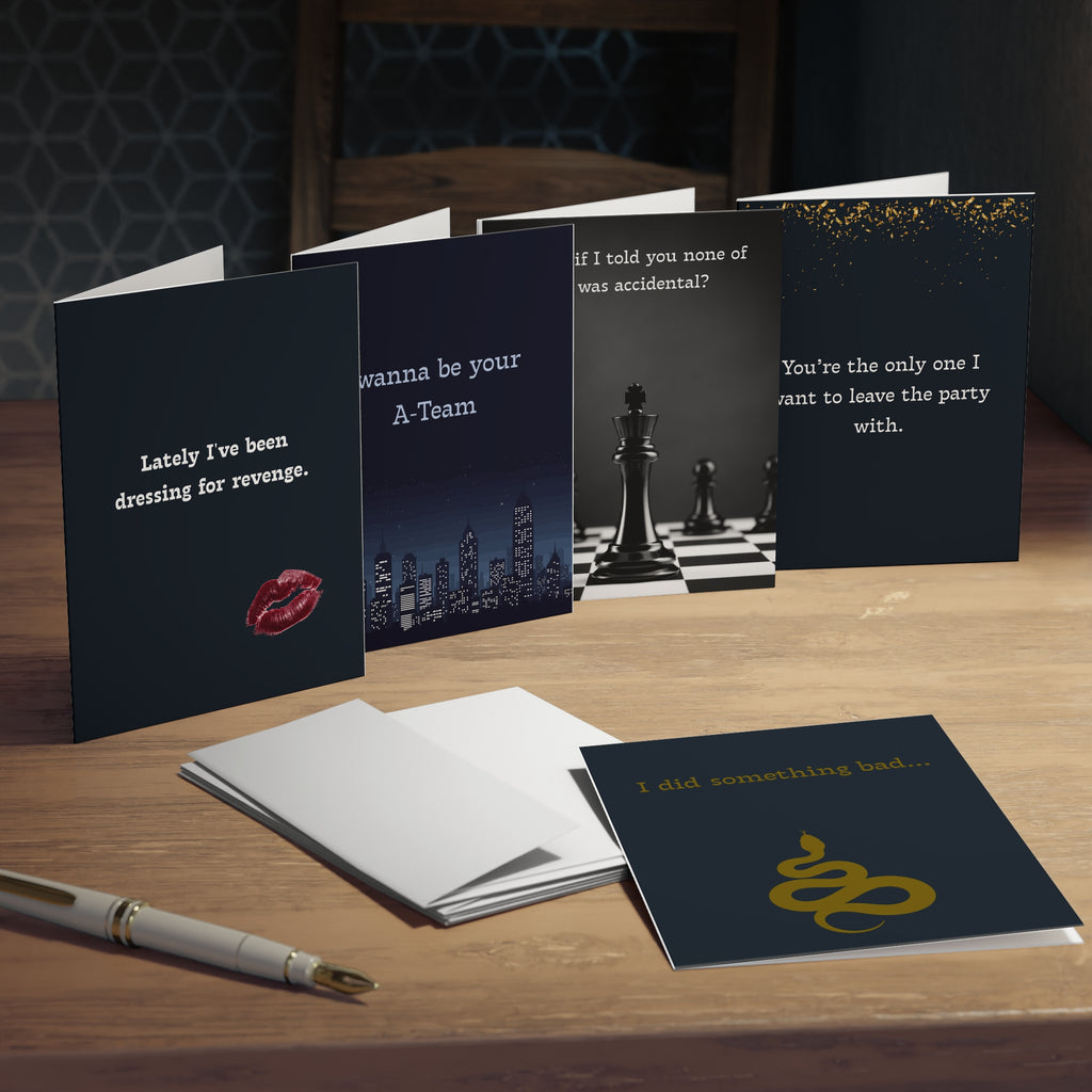 Sassy Swifty-Inspired Greeting Cards — 5-Pack