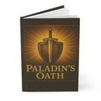 Paladin's Oath Hardcover Journal - Tabletop RPG Diary, D&D Campaign Notebook, Battle Notebook, Game Master Journal, RPG Campaign Log