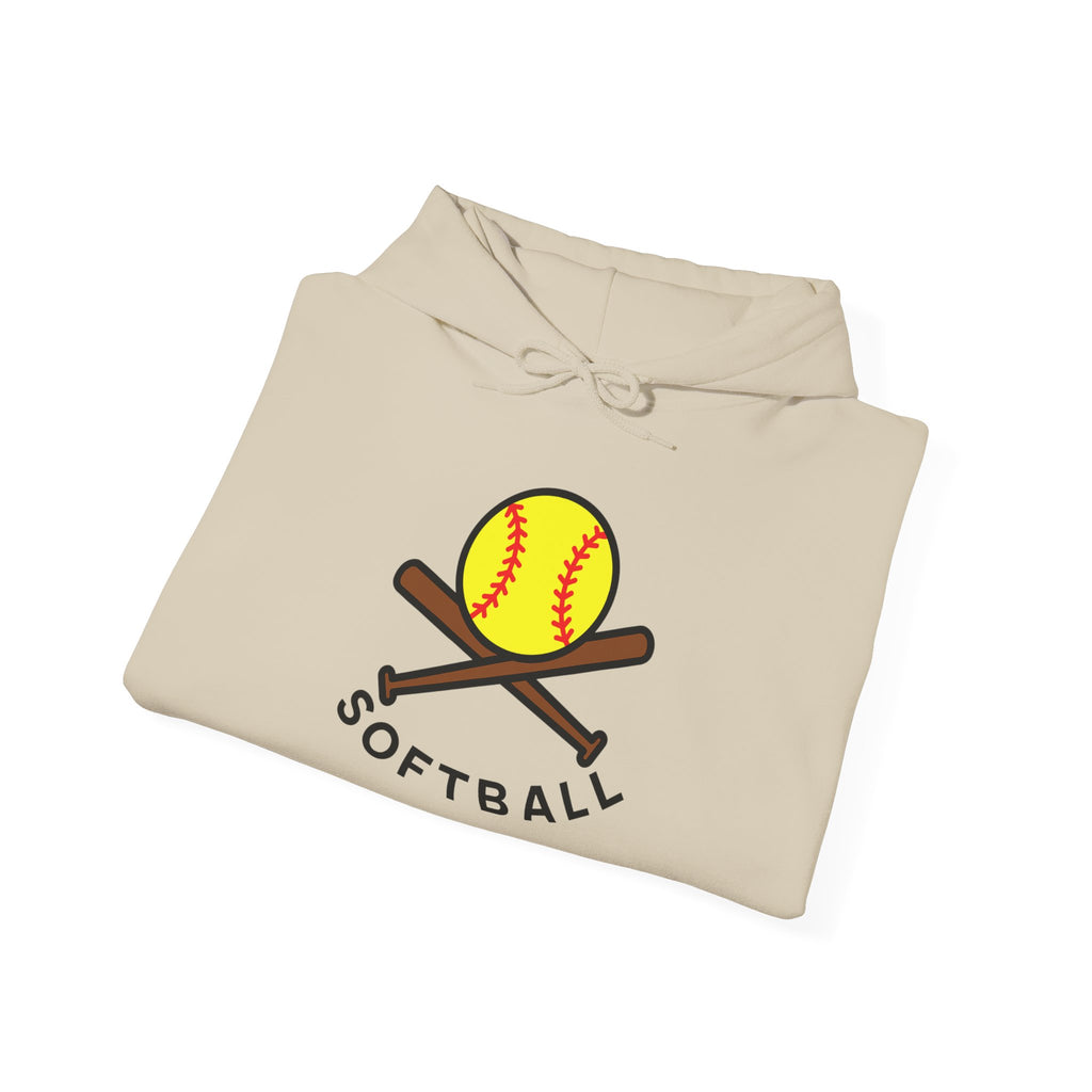 Softball Player Personalized Hoodie - Custom Name & Number