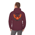 Red Mana Magic: Magic the Gathering Inspired Hoodie