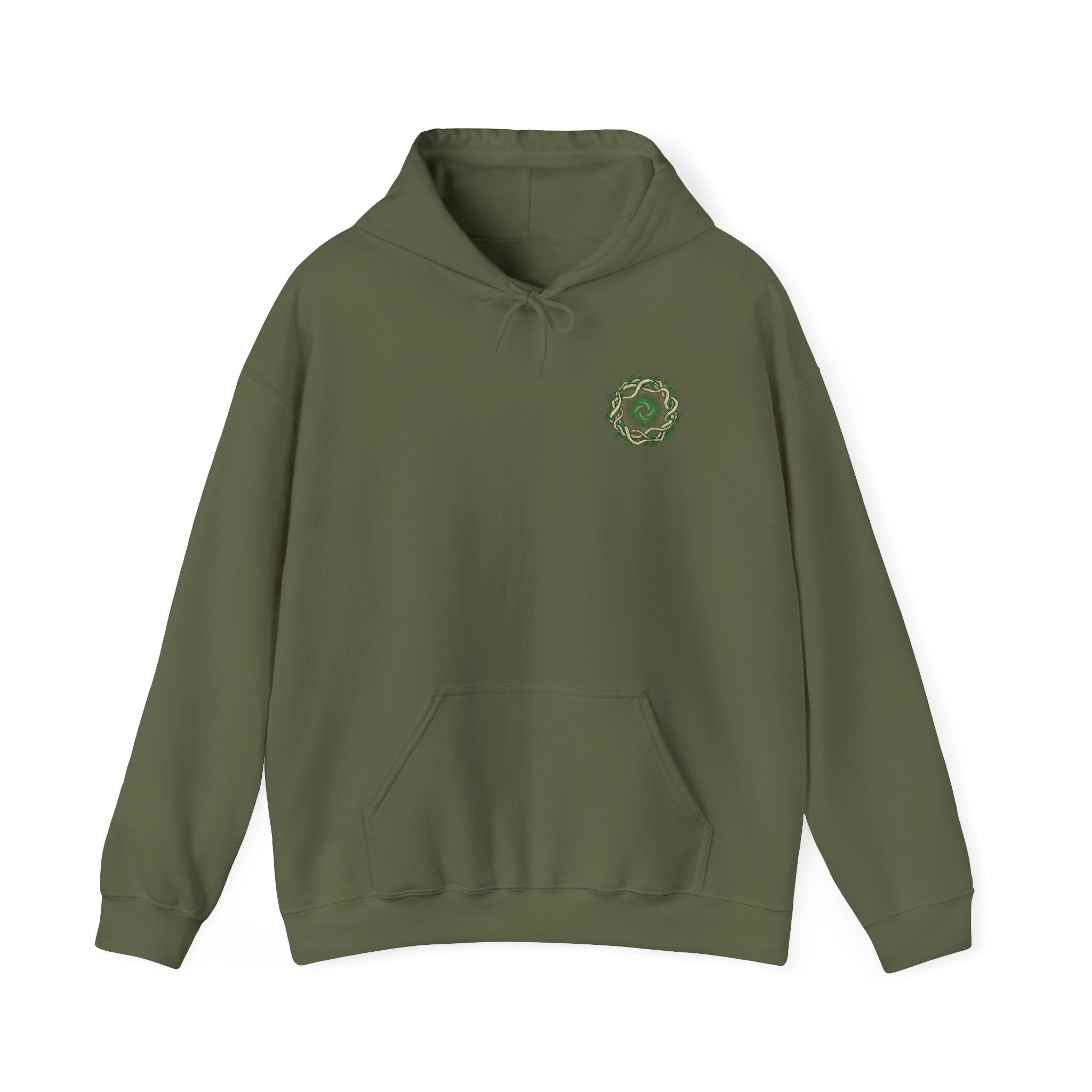 Green Mana Magic: MTG Hoodie — 'Green Mana' Design