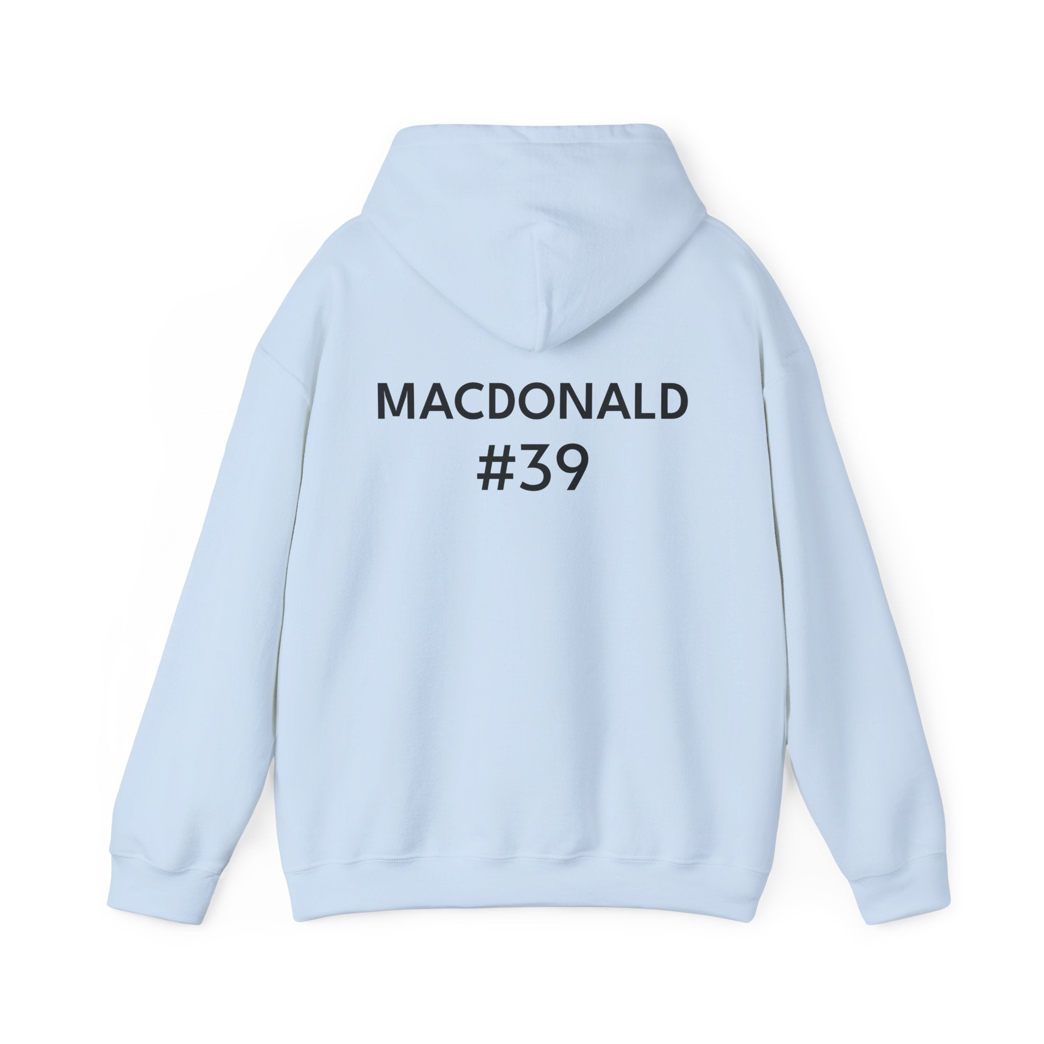 Basketball Player Personalized Hoodie - Custom Name & Number