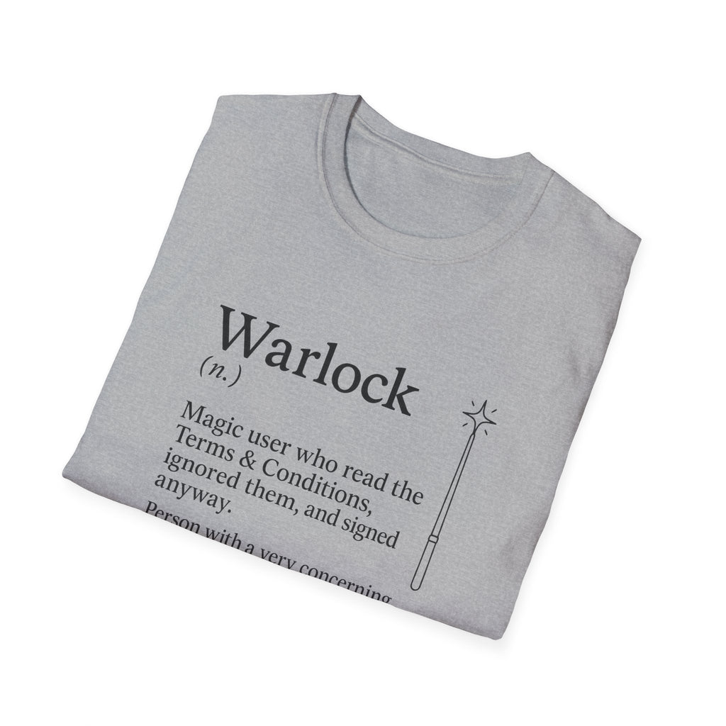 Warlock Class T-Shirt - Funny Dungeons & Dragons Tee