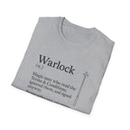 Warlock Class T-Shirt - Funny Dungeons & Dragons Tee