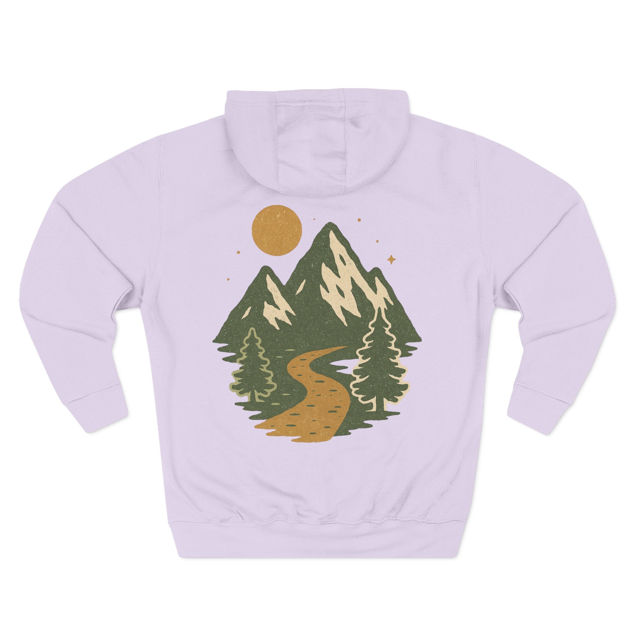 Mountain and Pine Fleece Hoodie