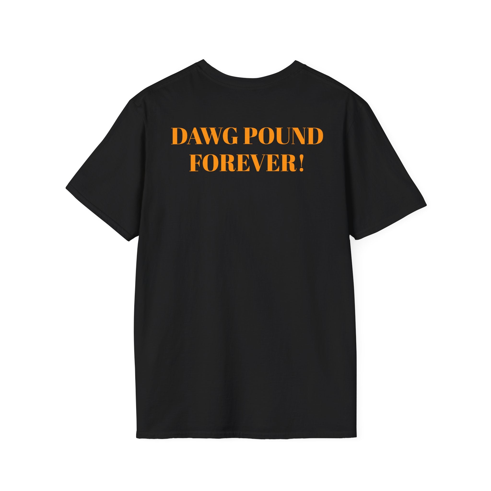Cleveland -Dawg Pound Forever- Fan T-Shirt - Bulldog MascotCleveland Bulldog T-Shirt