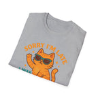 Cat Lover T-Shirt - Funny Retro Graphic Tee for Cats Lovers, Humor Gift for Pet Owners, Ideal for Birthdays or Casual Wear