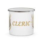 Cleric D20 Enamel Mug – Oath & Faith