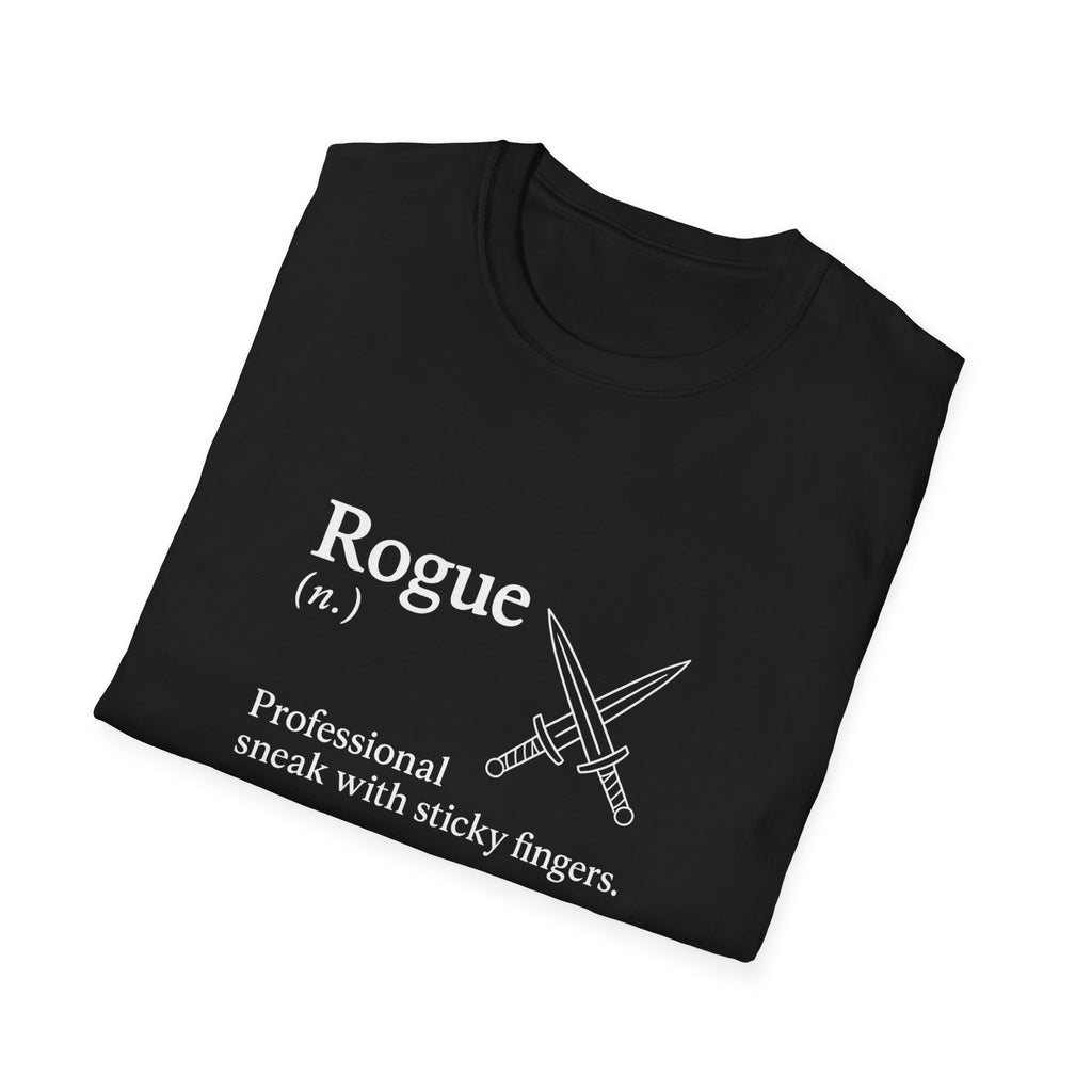 Rogue Class T-Shirt - Funny Dungeons & Dragons Tee