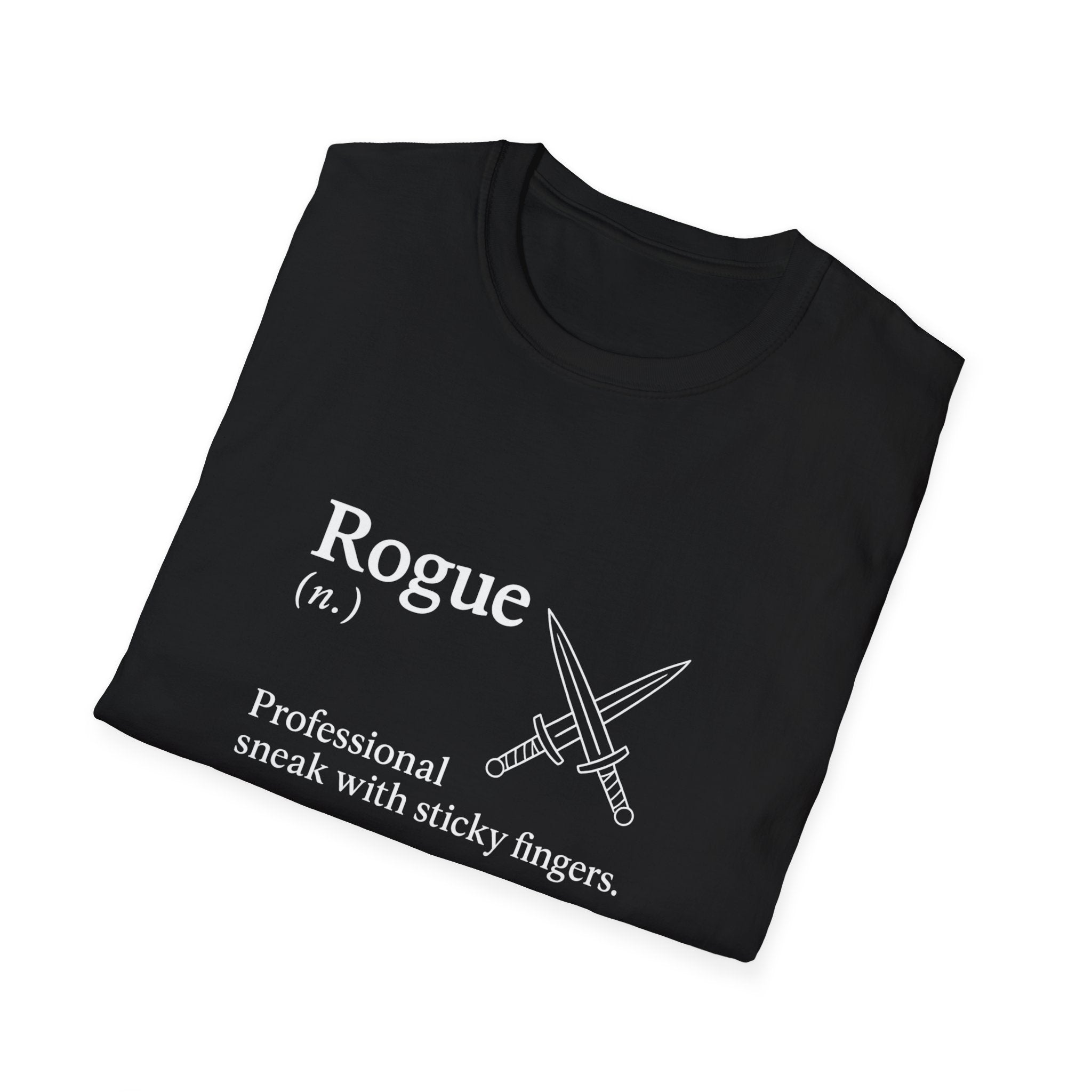 Rogue Class T-Shirt - Funny Dungeons & Dragons Tee