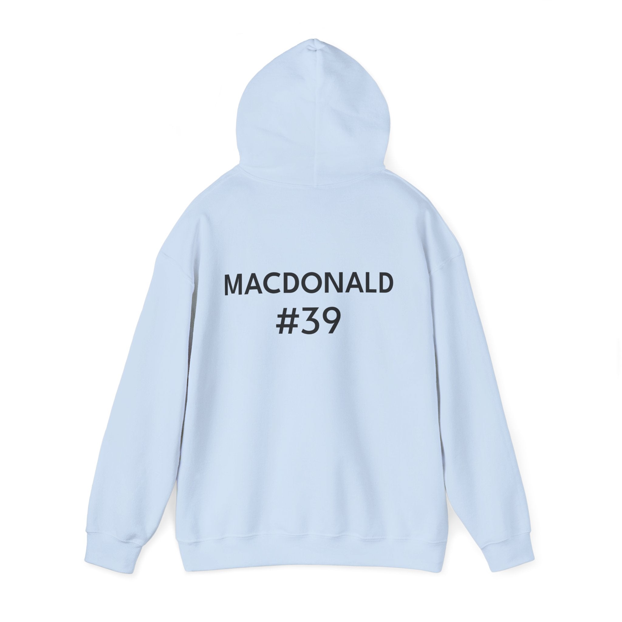 Basketball Player Personalized Hoodie - Custom Name & Number