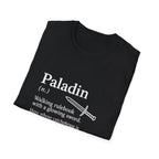 Paladin Class T-Shirt - Funny Dungeons & Dragons Tee
