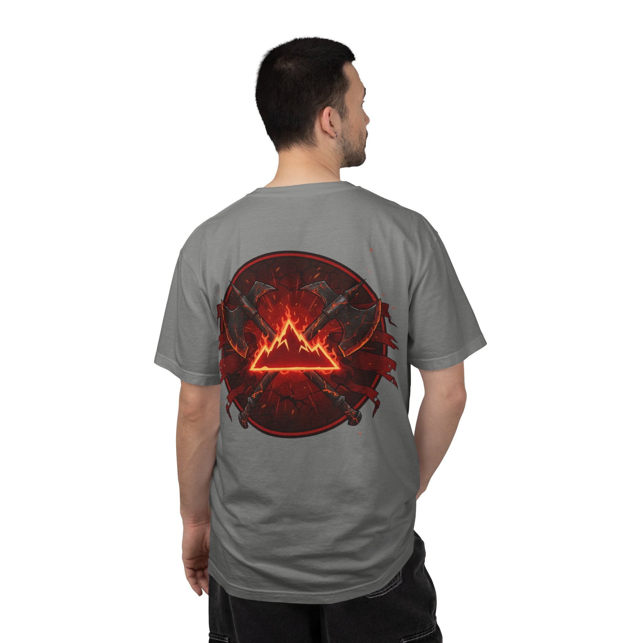Red Mana Graphic T-Shirt — Magic The Gathering Inspired Tee
