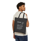 Ranger Cotton Canvas Tote Bag | Dungeons & Dragons Inspired Definition Bag