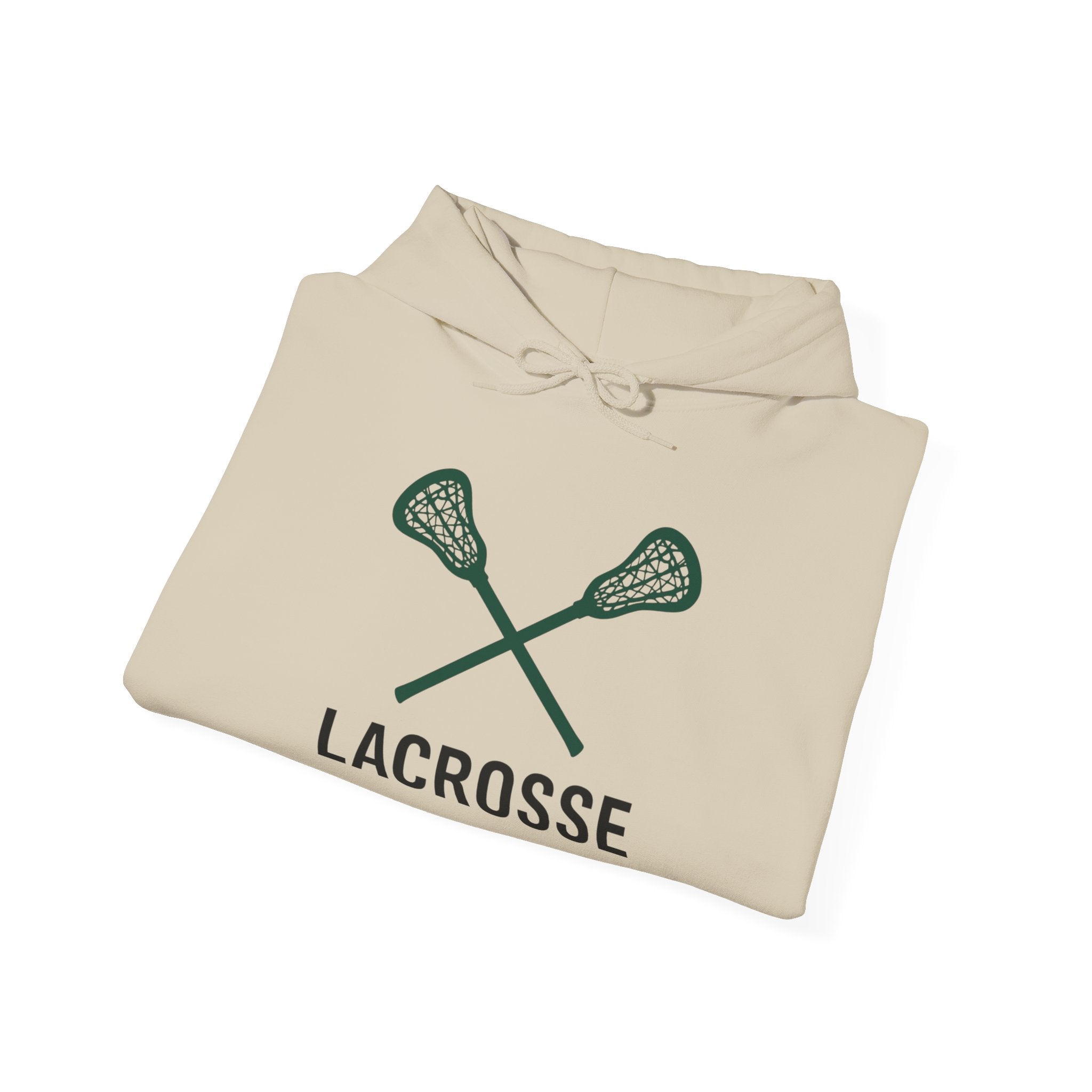 Lacrosse Player Personalized Hoodie - Custom Name & Number