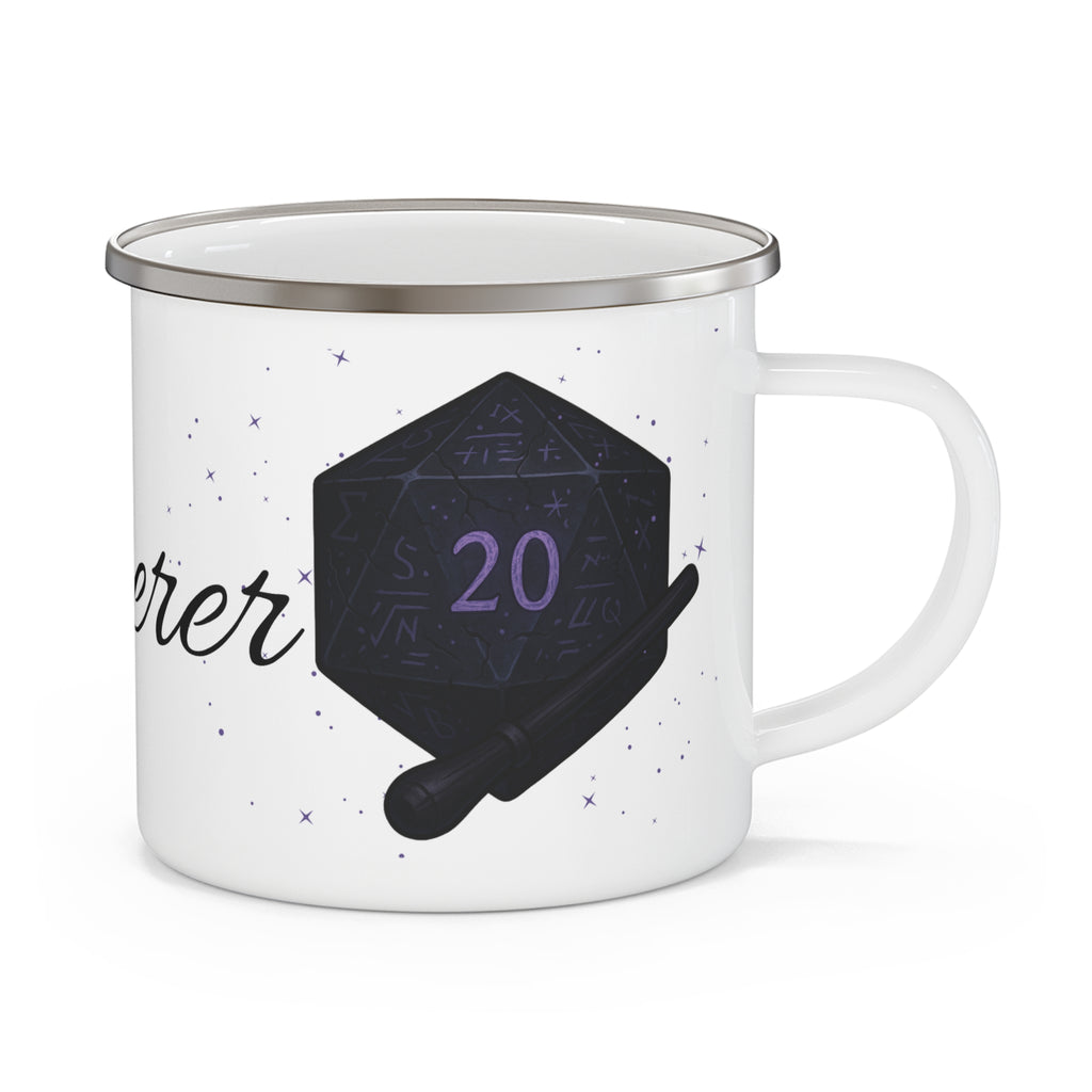 Sorcerer D20 Enamel Mug – Arcane Power Edition