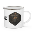 Monk D20 Enamel Mug — Balanced Path