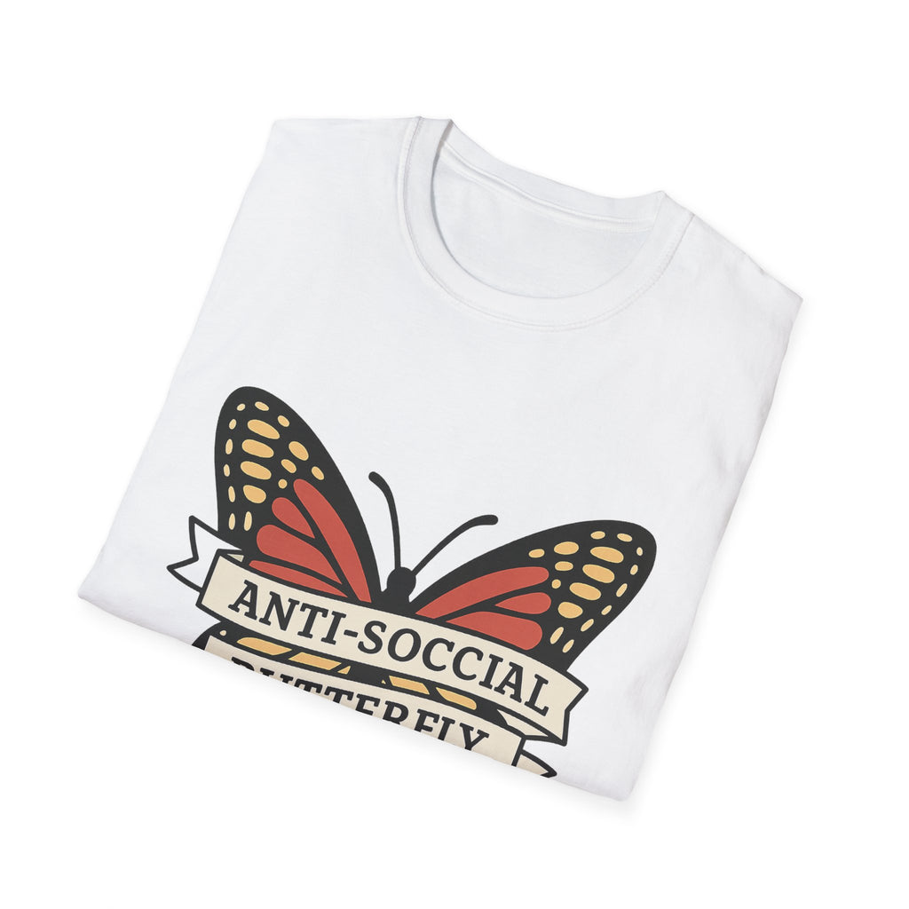 Anti-Social Butterfly Softstyle T-Shirt