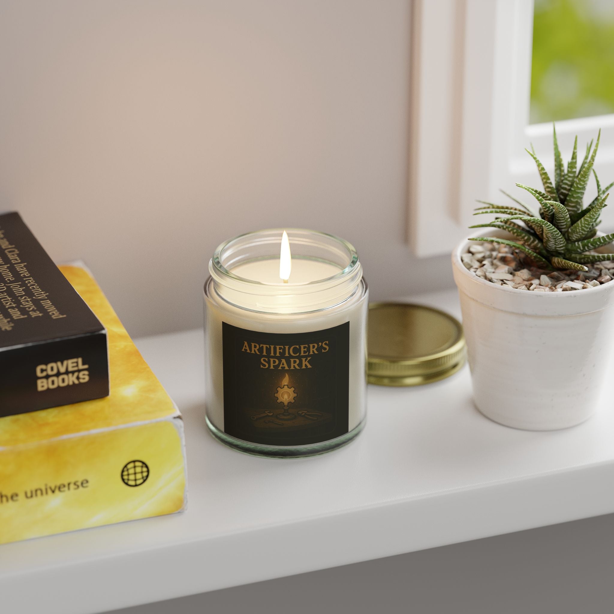 Artificer's Spark Scented Candle - Dungeon & Dragons Inspired Candle